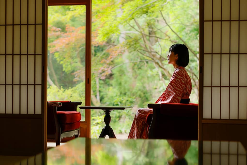 静寂に息づく緑が、昔の面影を今に伝える