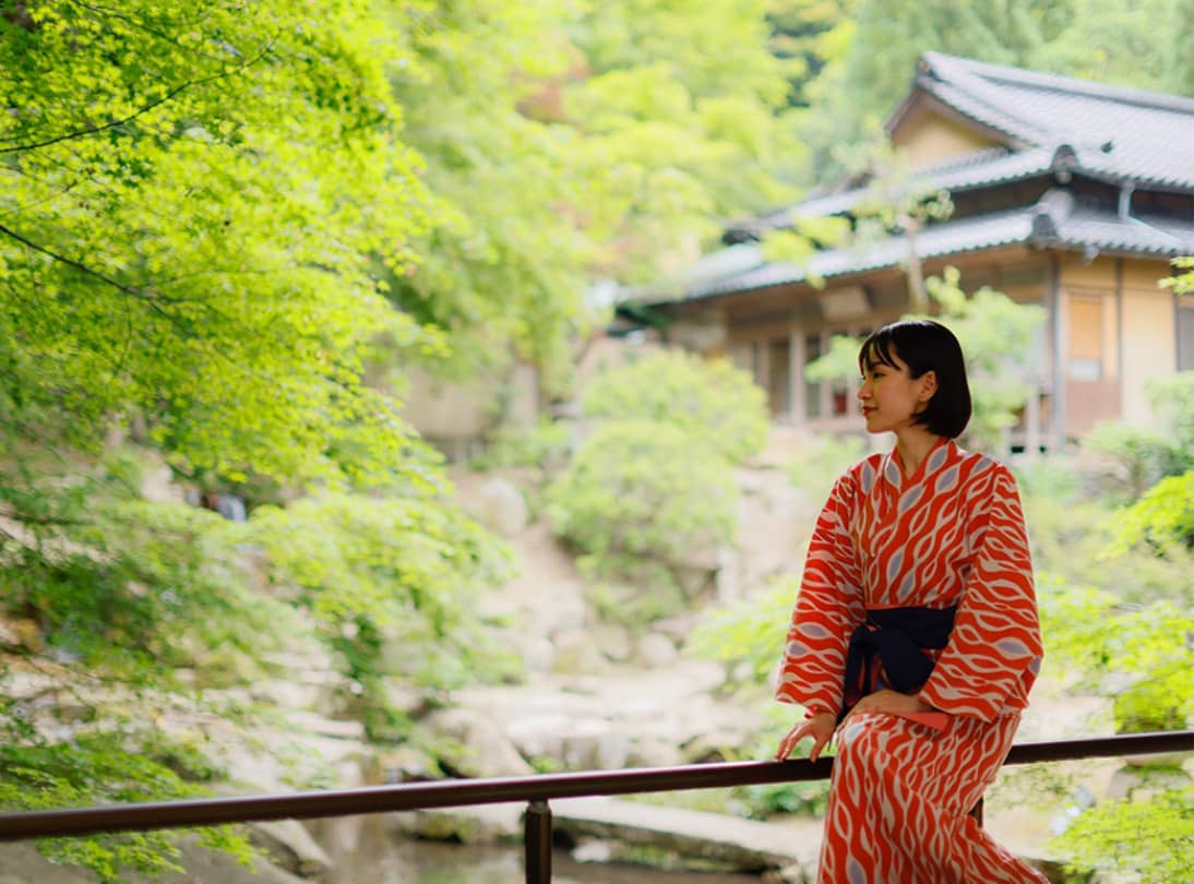 依山楼岩崎庭園「依水苑」