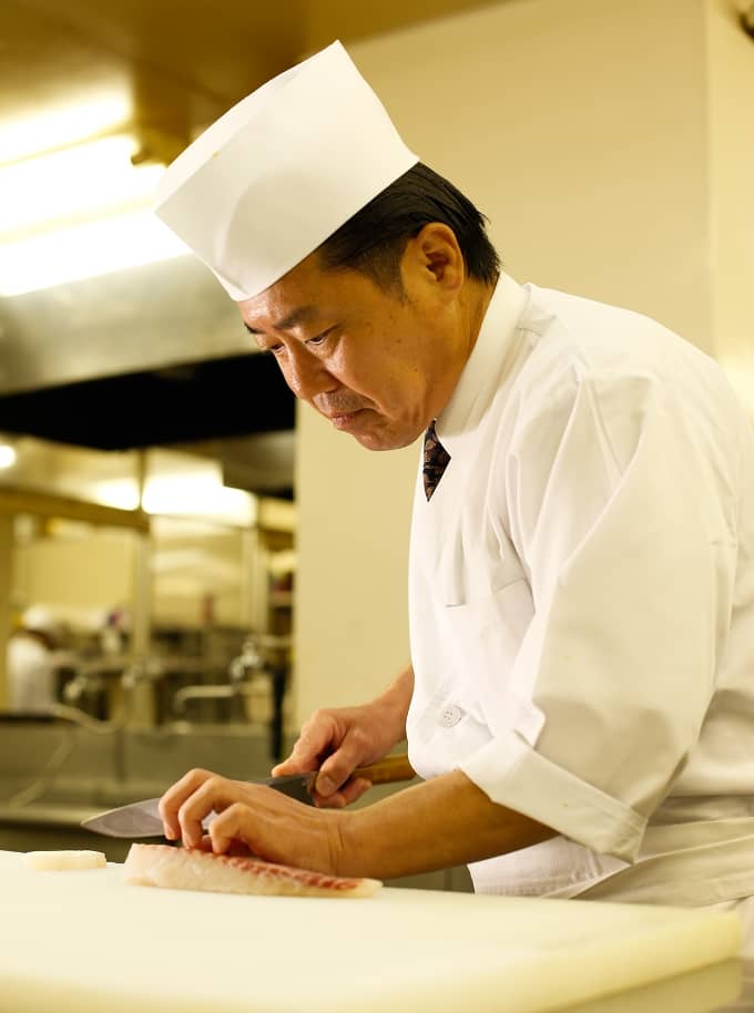 依山楼岩崎 料理長 石川幸司