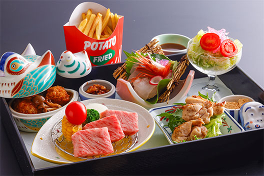 わんぱくステーキセット