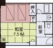 双葉 和洋室マップ